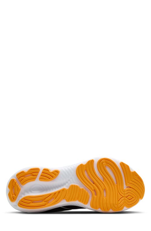 Brooks Glycerin 22 Running Shoe In Black/country Blue/orange Pop