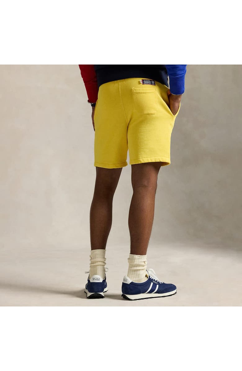 Polo Ralph Lauren Yellow Yankees  Fleece Shorts, Alternate, color, 