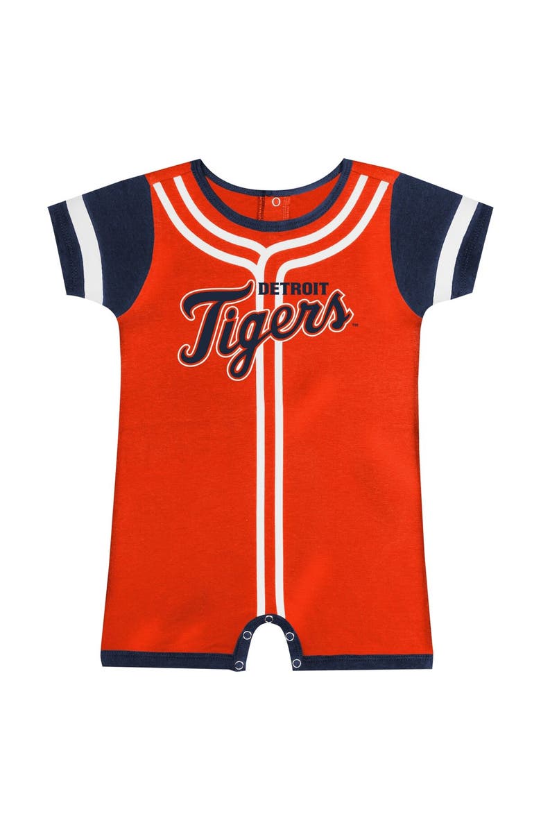 Outerstuff Infant Orange Detroit Tigers Fast Pitch Romper, Alternate, color, 
