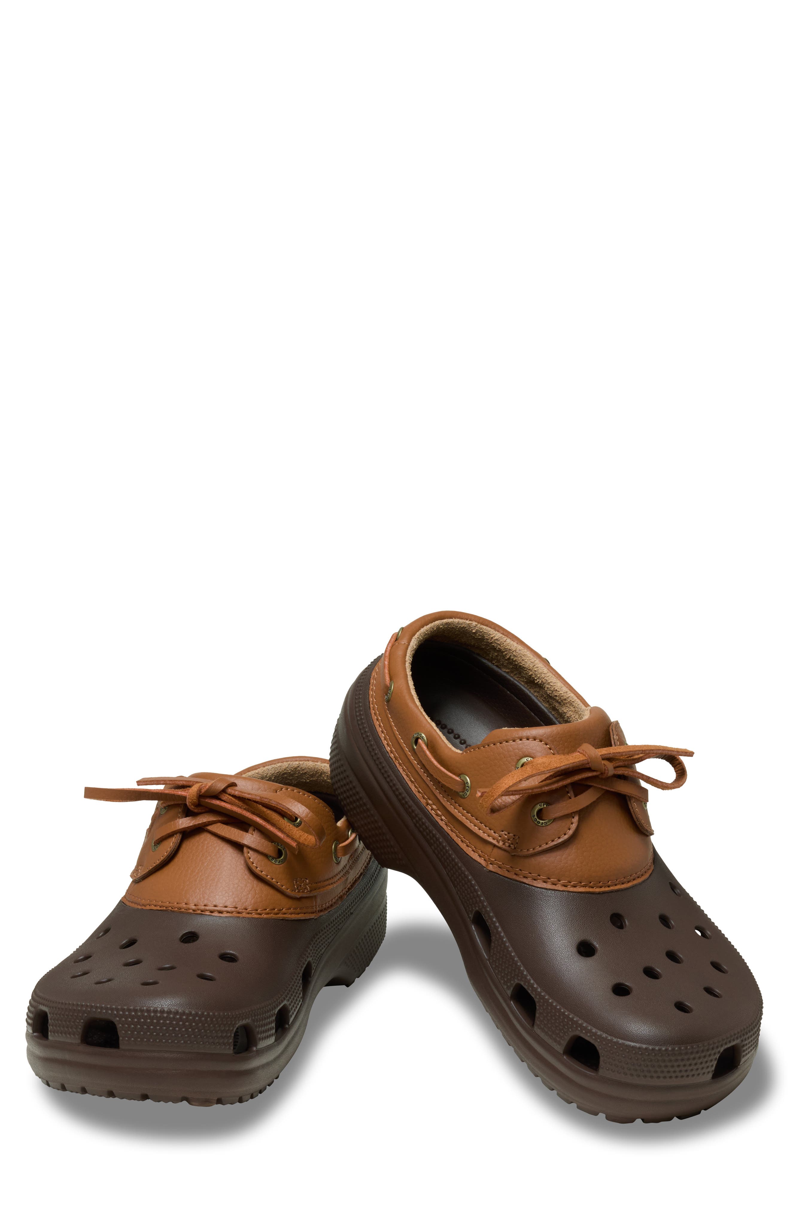 CROCS Classic Islander Boat Shoe, Alternate, color, Coffee Cognac