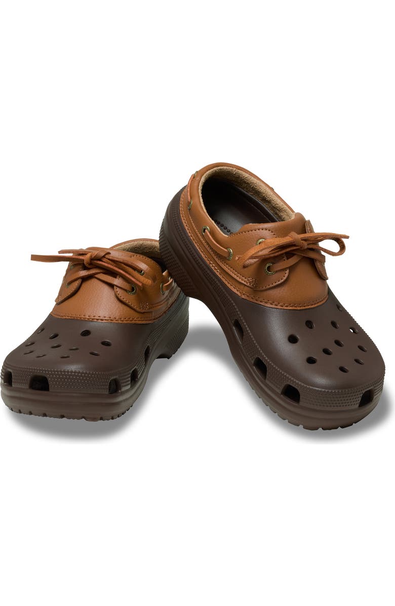 CROCS Classic Islander Boat Shoe, Alternate, color, Coffee Cognac