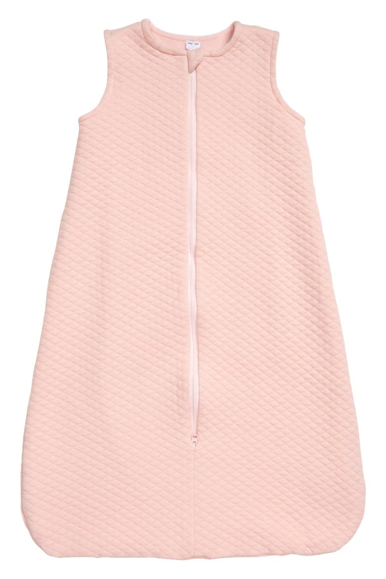 Quilted Wearable Blanket, Main, color, PINK LOTUS