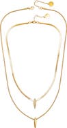 Vince Camuto Set of 2 Layered Necklaces