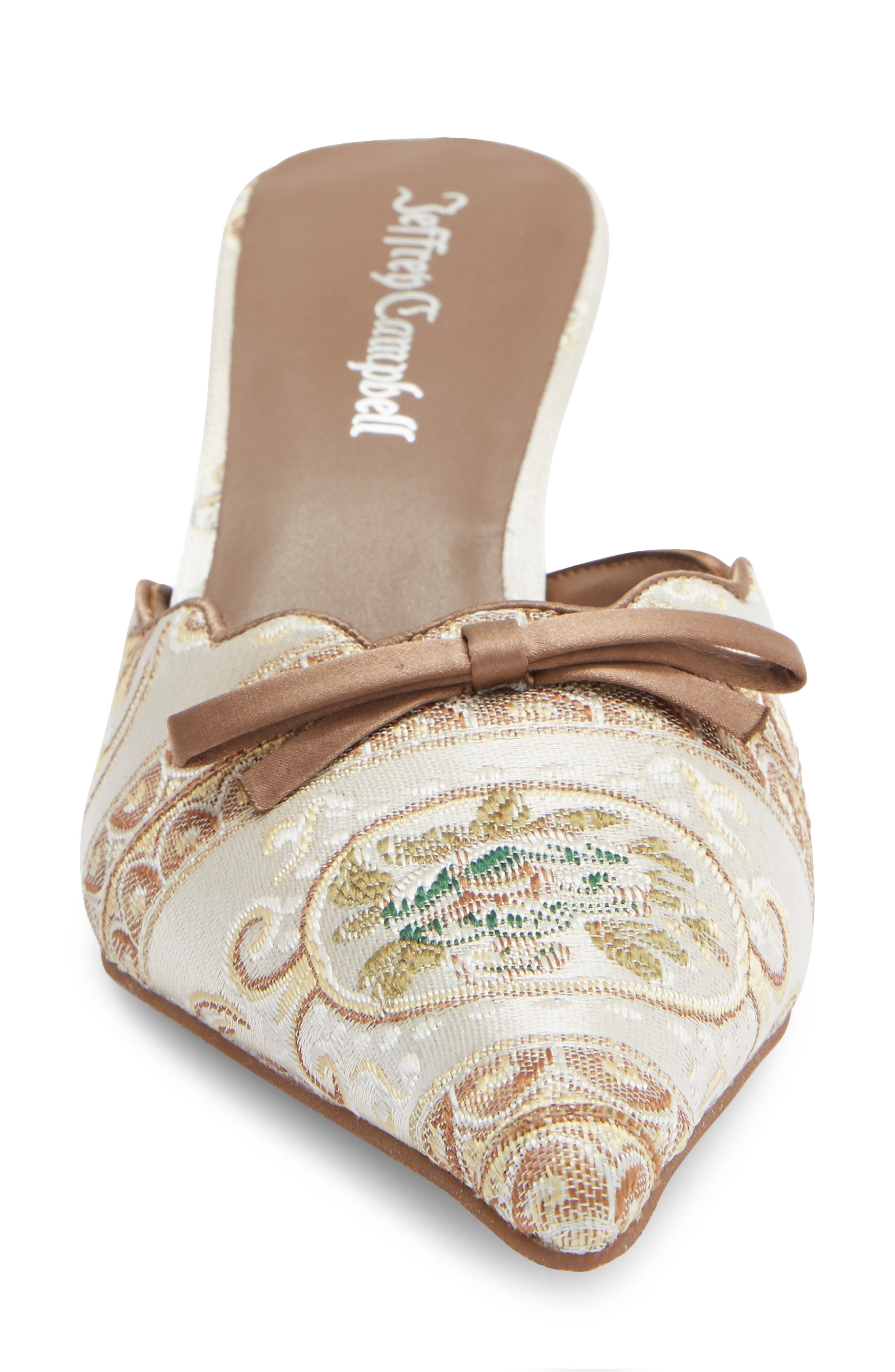 Decadent Pointed Toe Mule, Alternate, color, NATURAL MULTI