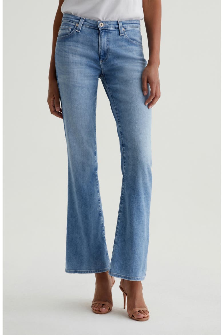 Angel Low Rise Bootcut Jeans, Main, color, CENTRAL COAST
