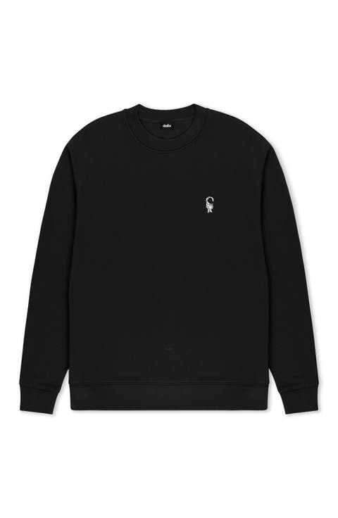 Astronaut Relaxed Midweight Fleece Crewneck Sweatshirt