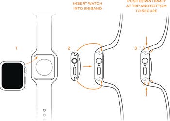 T Monogram Silicone Apple Watch<sup>®</sup> Watchband