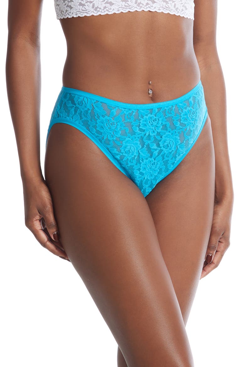 High Cut Briefs, Main, color, KINGFISHER BLUE