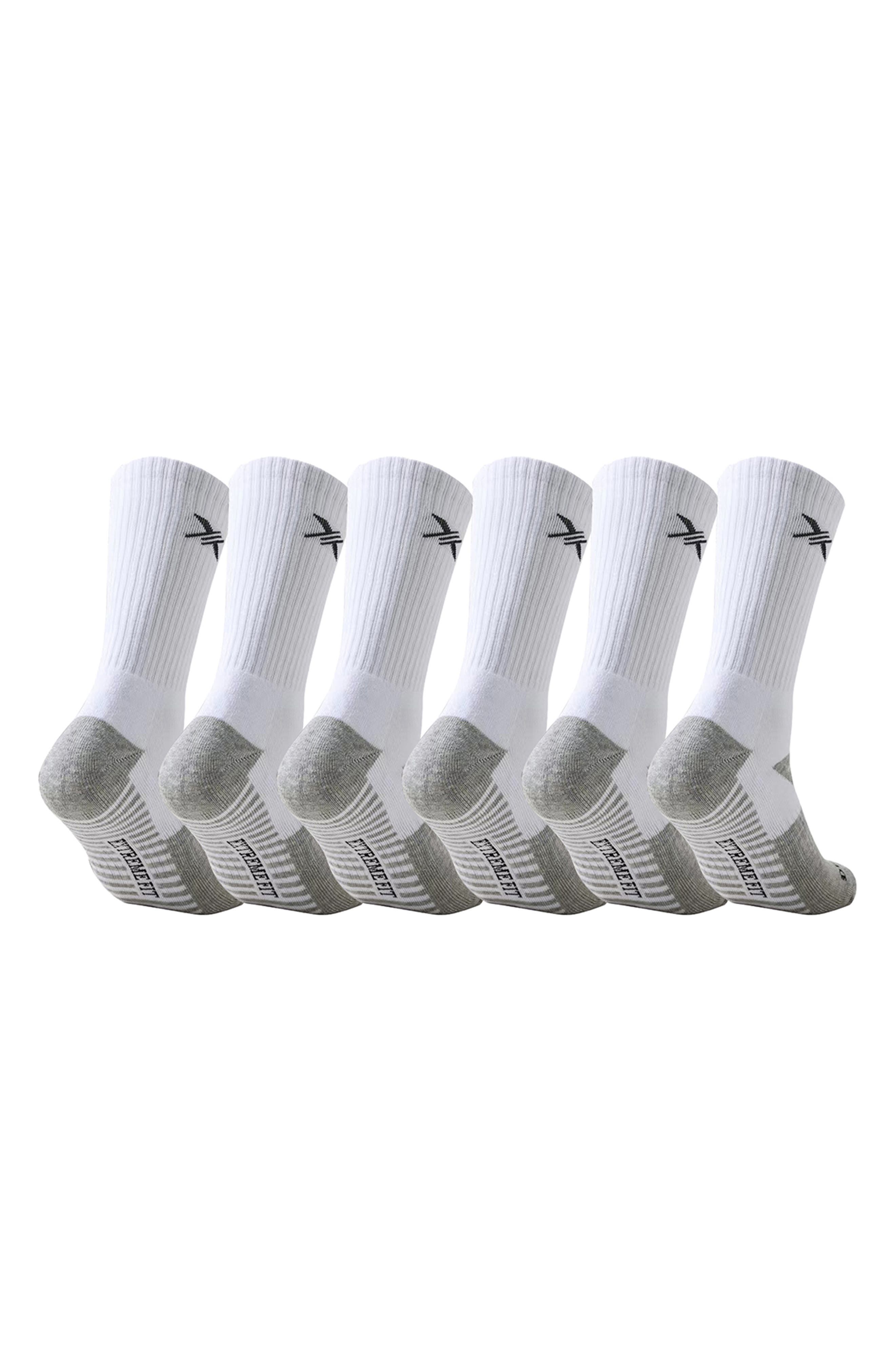 EXTREME FIT 6-Pack Dri Tech Moisture Control Socks