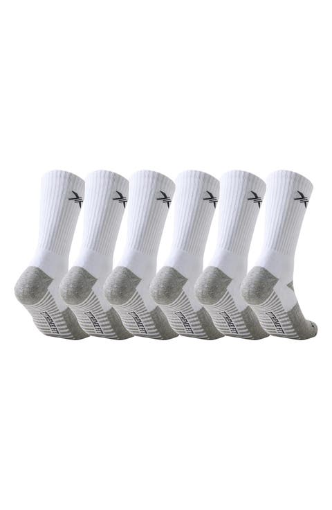 6-Pack Dri Tech Moisture Control Socks