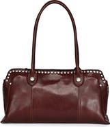 OLD TREND Soul Genuine Leather Studded Structured Shoulder Bag
