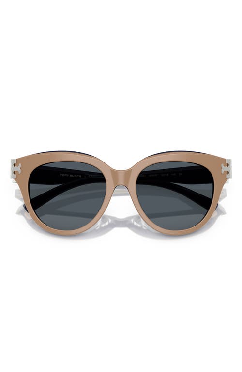 Tory Burch 53mm Phantos Sunglasses In Dark Grey