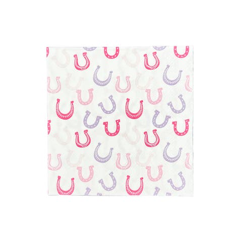 Pony Tales Horseshoe Petite Napkins