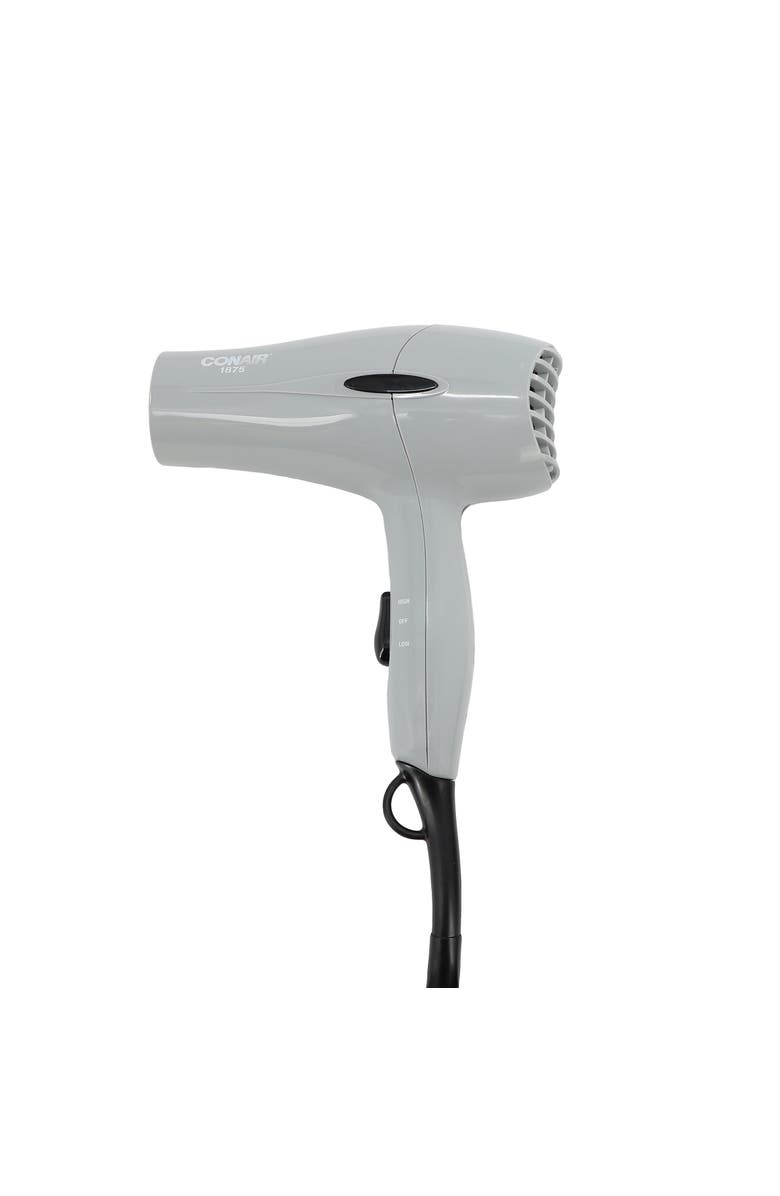 CONAIR 1875 Watt Mid Size Hair Dryer, Main, color, Grey
