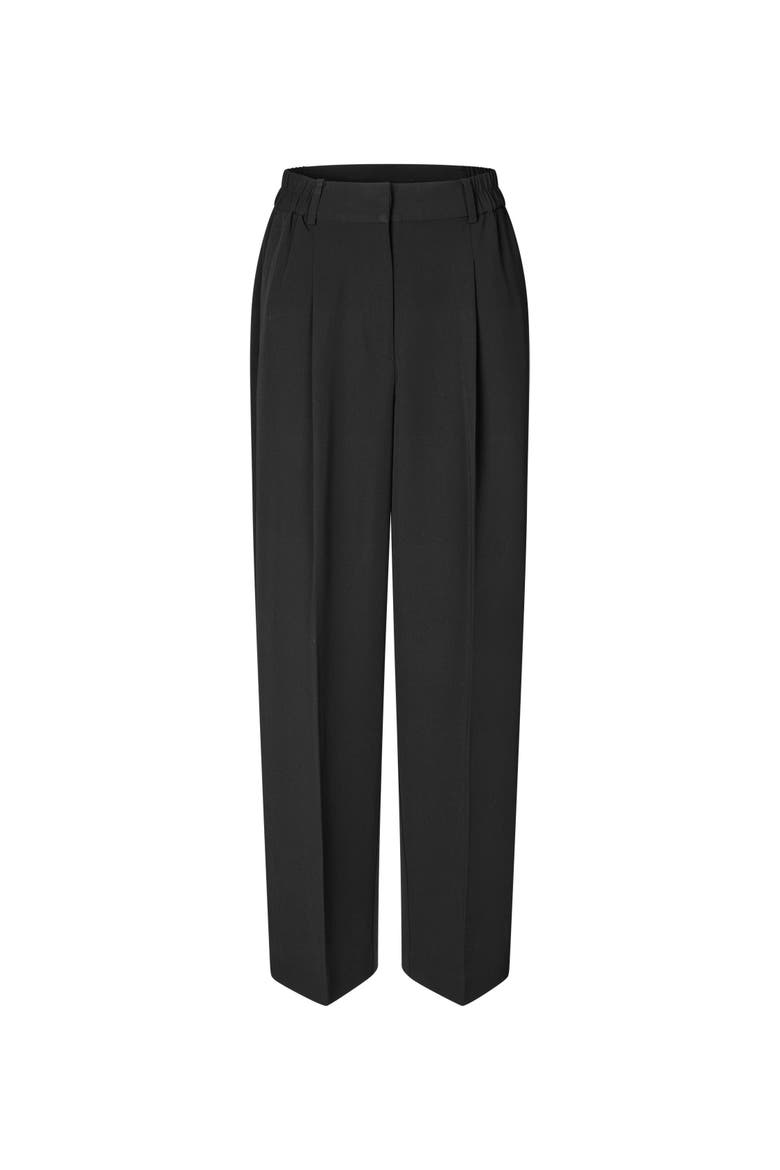 Mapryscian High Waisted Wide Leg Pants, Alternate, color, Black