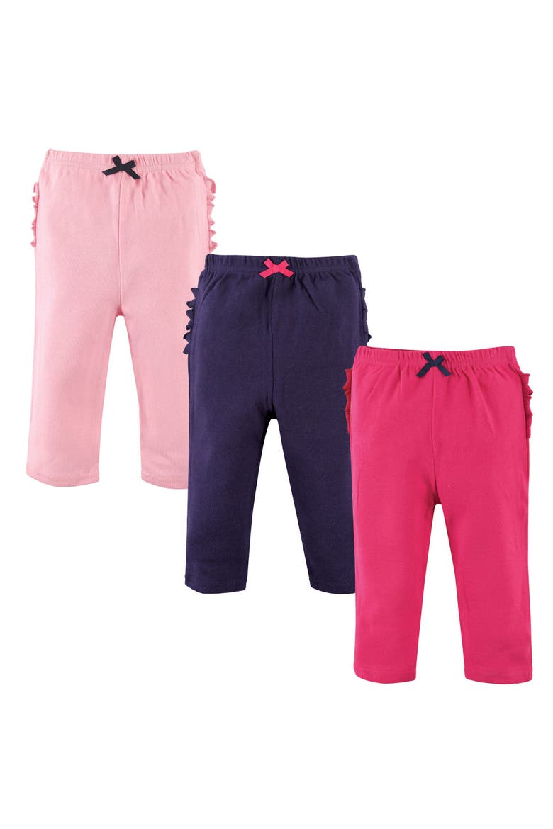 Soft Cotton Everyday Leggings, Main, color, Pink Navy