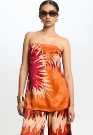 DIARRABLU Anais Strapless Top Magma