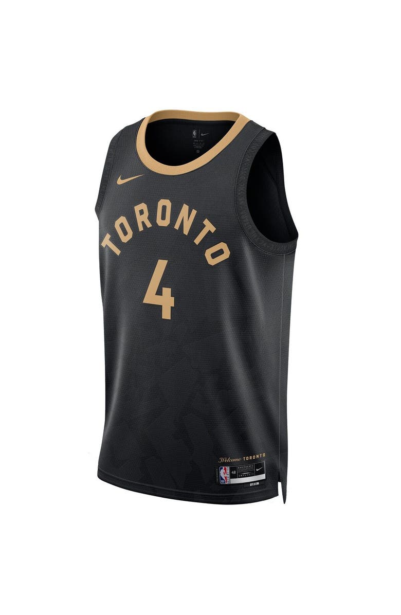 Nike Unisex Nike Scottie Barnes Black Toronto Raptors 2022/23 Swingman Jersey - City Edition, Alternate, color, 
