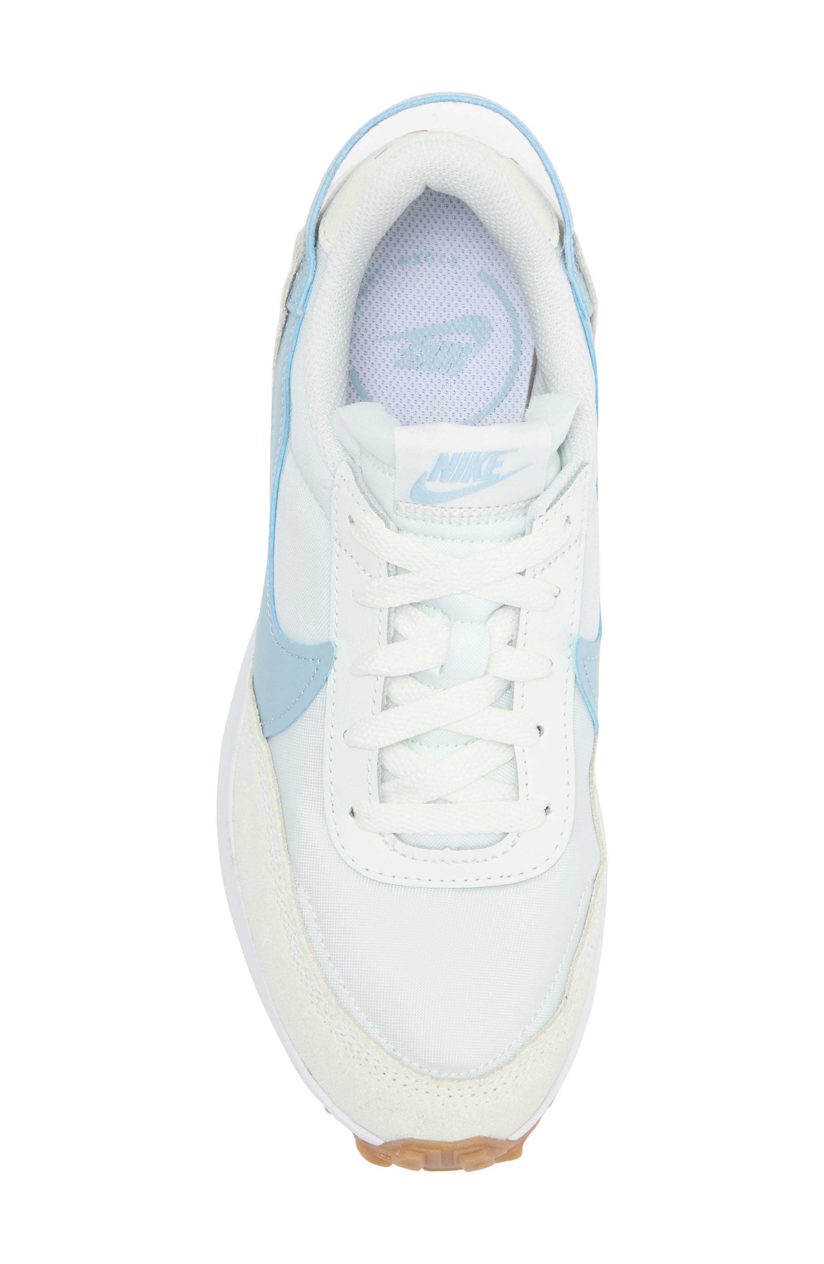 Nike Waffle Debut Sneaker, Alternate, color, Platinum Tint/ Blue-White