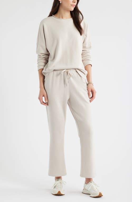 Caslonr Caslon(r) Roll Crewneck Terry Sweatshirt