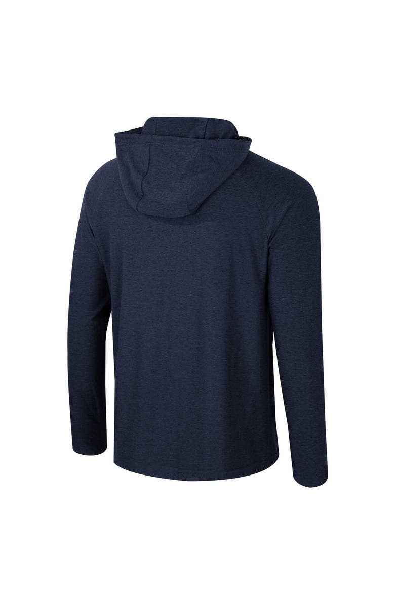 COLOSSEUM Men's Colosseum Navy Penn State Nittany Lions Cloud Jersey Raglan Long Sleeve Hoodie T-Shirt, Alternate, color, Navy