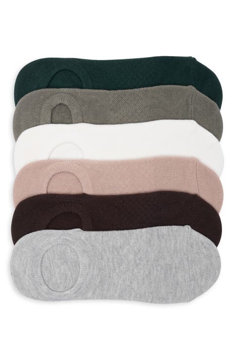 6-Pack No-Show Socks