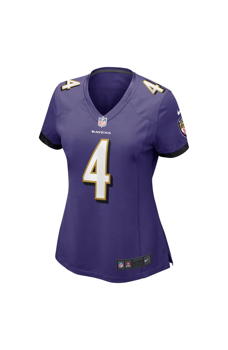 Nike Women's Nike Zay Flowers Purple Baltimore Ravens Team Game Jersey, Alternate, color, Purple