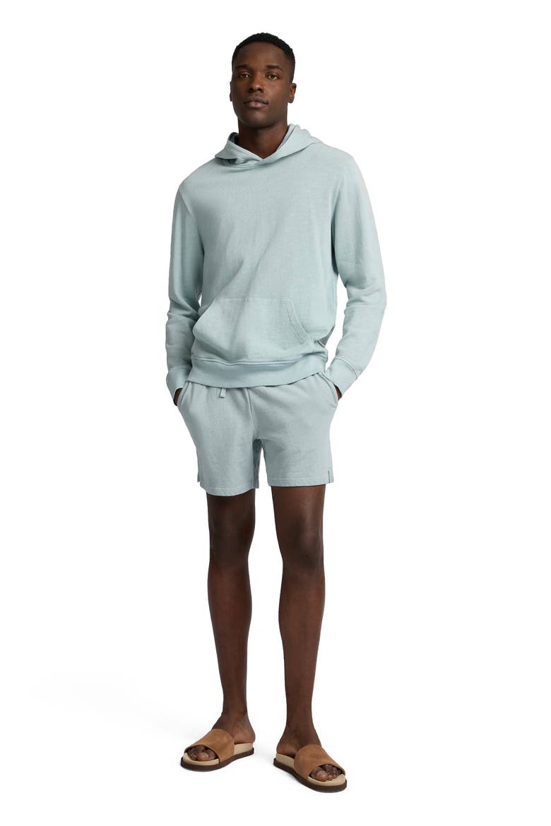 Terry Slub Shorts 6", Main, color, Sea Glass