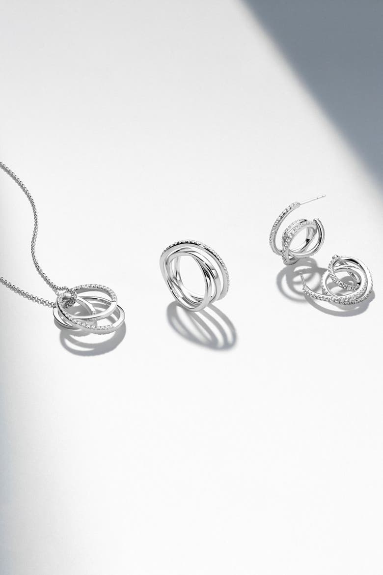 Ring Spirale, Alternate, color, 925 Sterling Silver