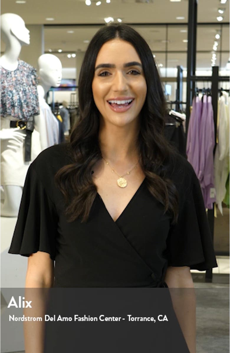 Xscape Off the Shoulder Evening Dress, sales video thumbnail