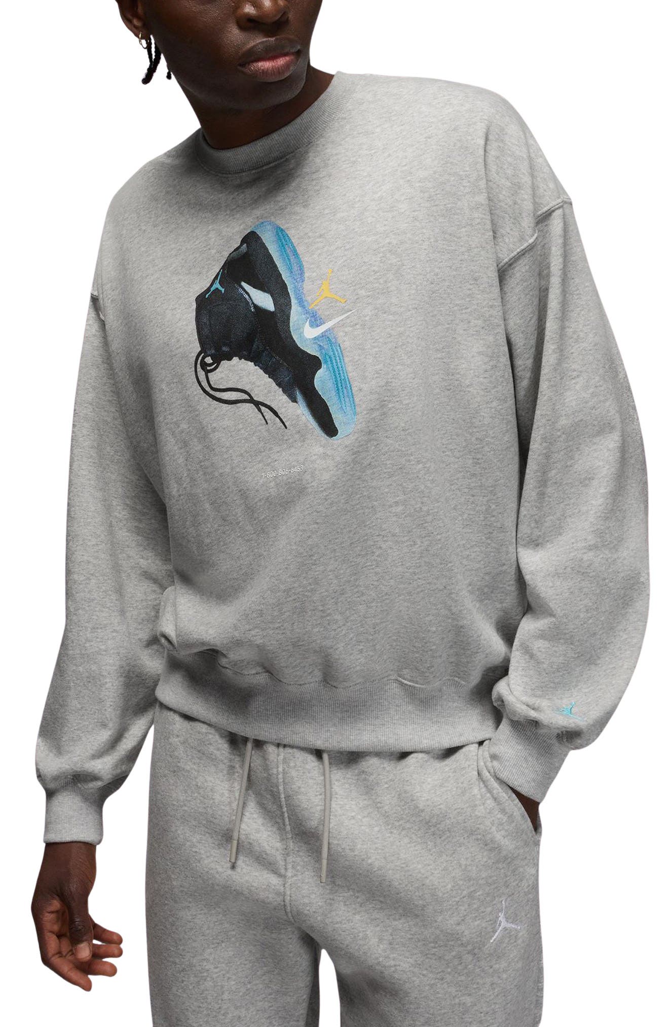 Graphic Fleece Sweatshirt