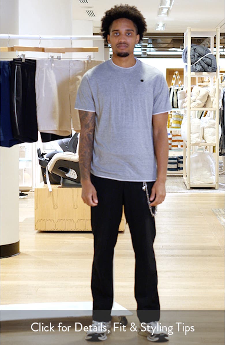 Como Double Layer Crewneck T-Shirt, sales video thumbnail