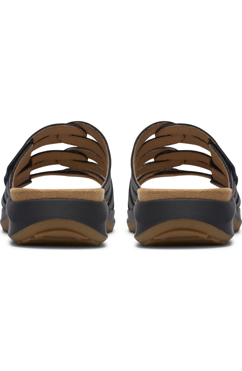 Clarks<sup>®</sup> Maelynn Abby Sandal - Wide Width Available, Alternate, color, Black Leather