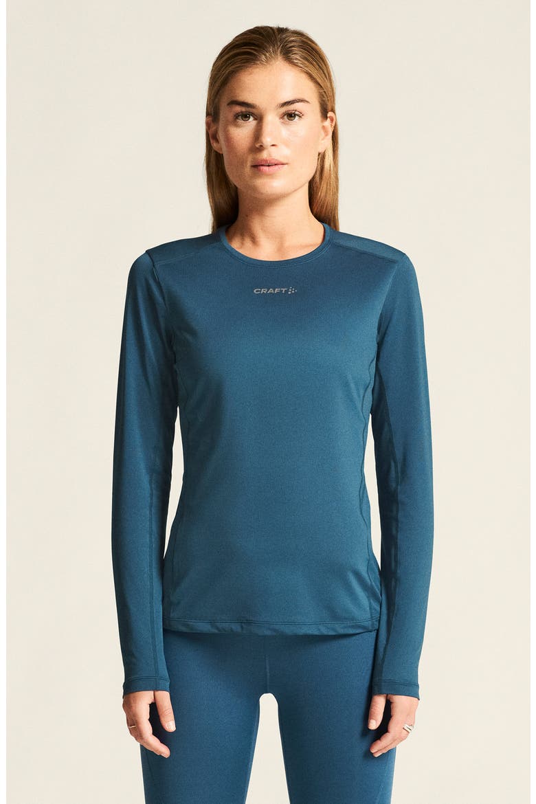 Essence Perforated Jersey T-Shirt, Alternate, color, ENSIGN