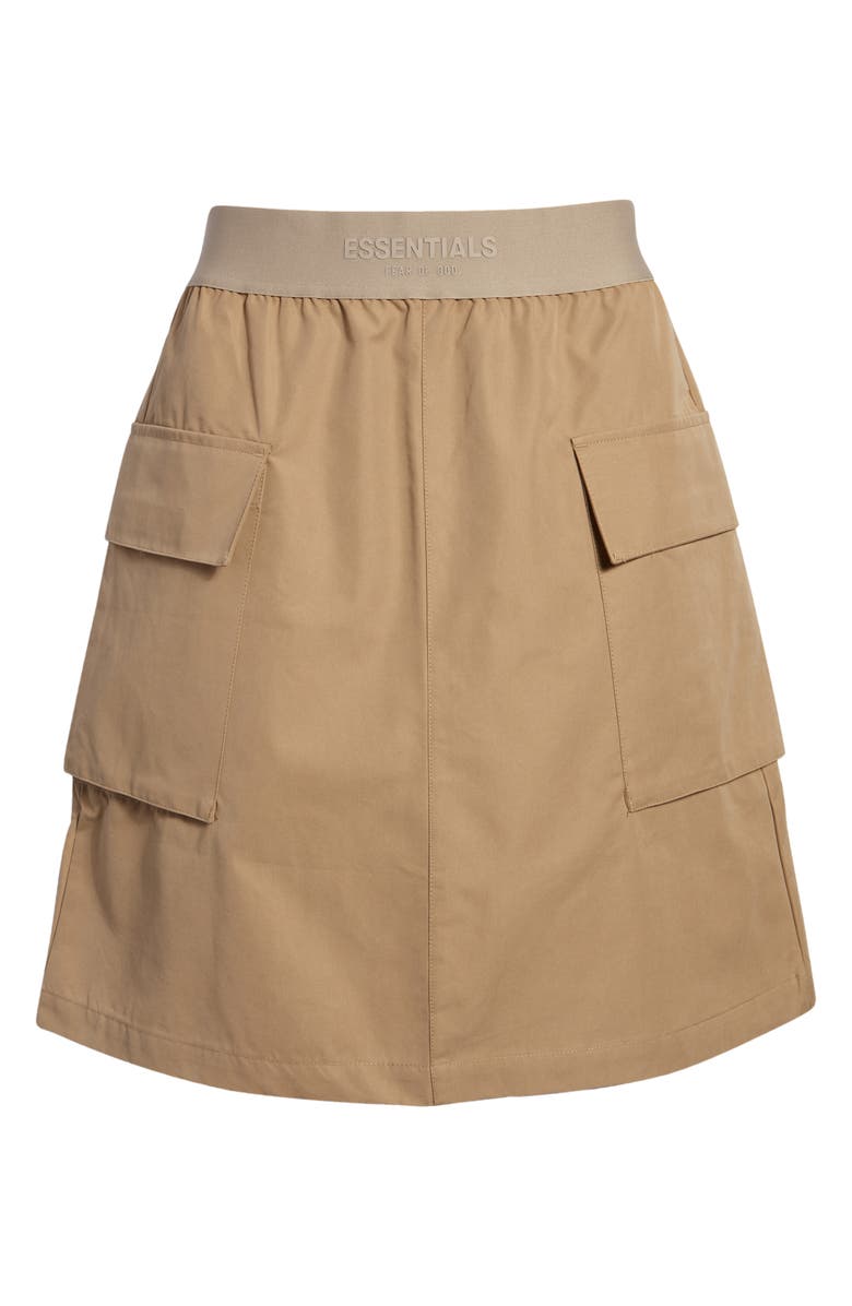 Fear of God Essentials Cotton Blend Cargo Skirt, Alternate, color, 