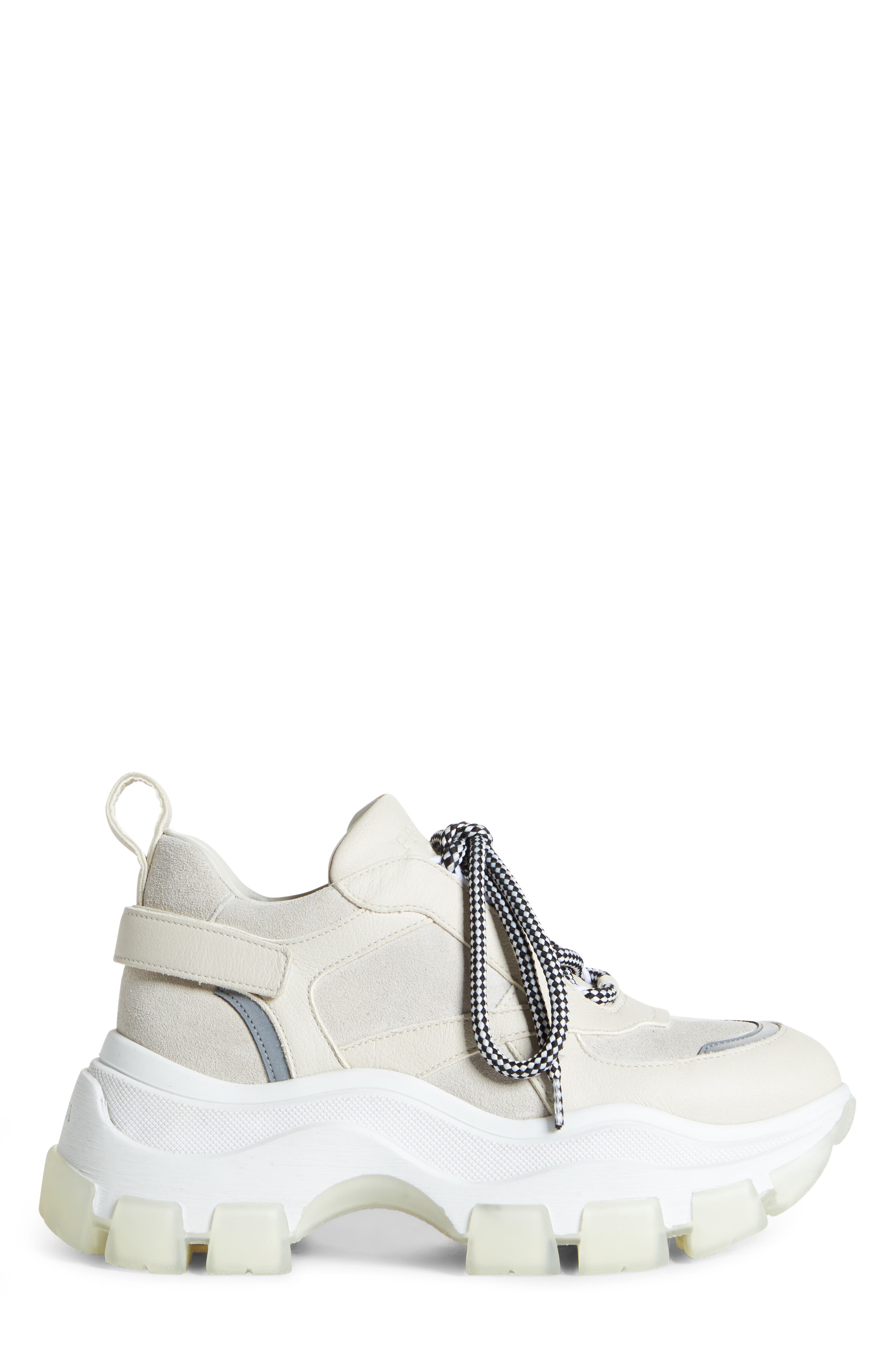 Prada Platform Sneaker, Alternate, color, 