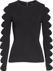 Ted Baker London Yonoh Cutout Sleeve Sweater