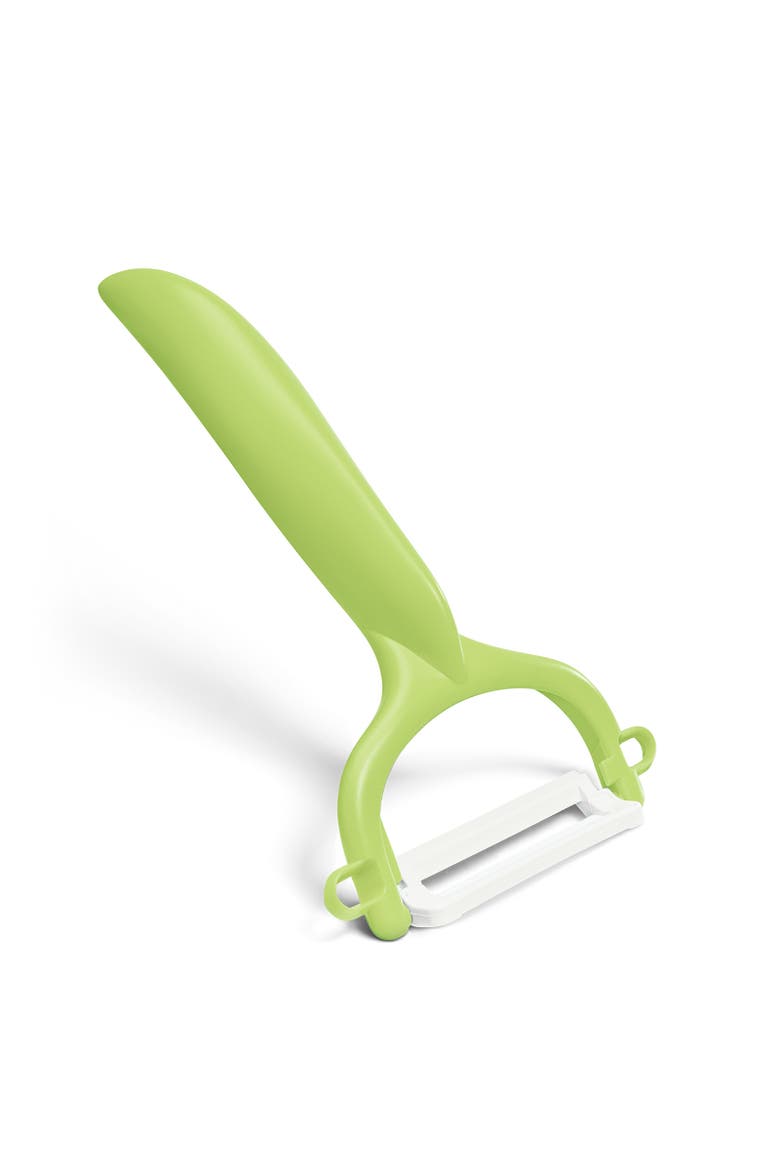 Advanced Ceramic Horizontal Y Peeler, Main, color, Green