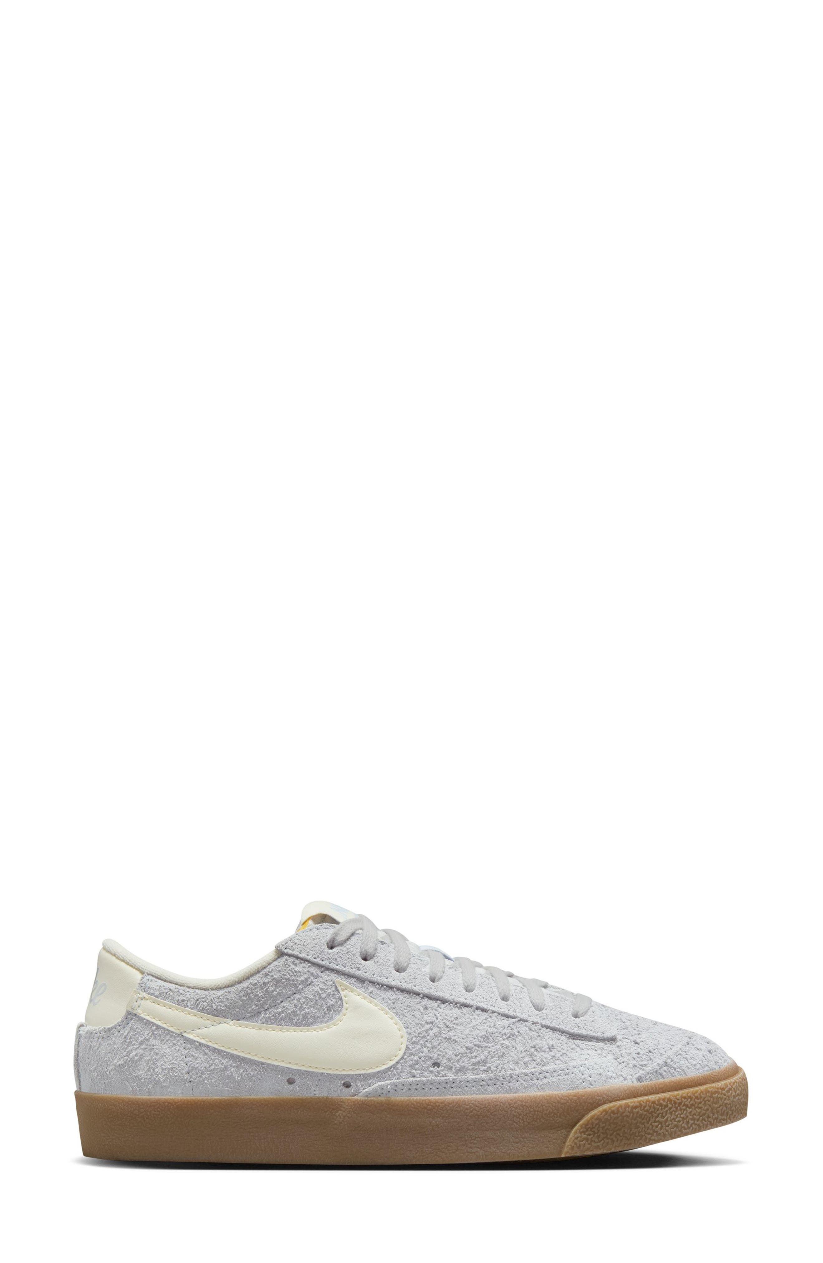 Nike Blazer Low 
77 Sneaker, Alternate, color, Grey/ Ivory/ Brown