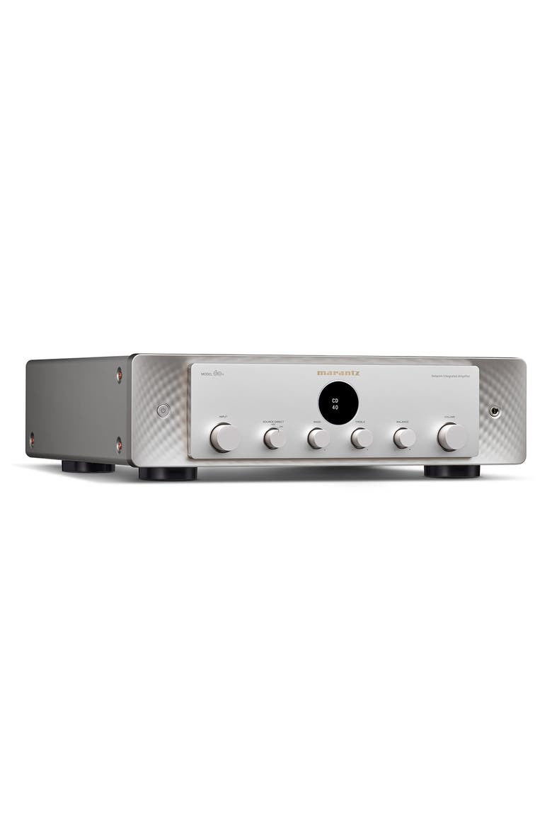 Model 60n Network Integrated Amplifier, Alternate, color, Silver