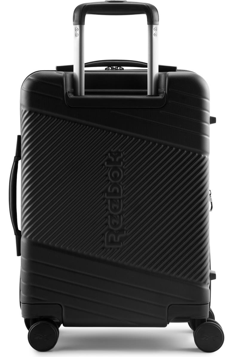 Reebok Go Collection Carry-On Luggage, Alternate, color, Black