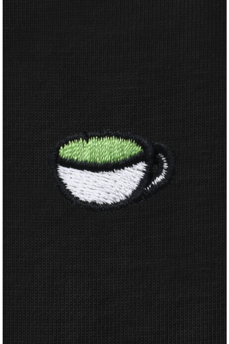 Womens Lil Matcha Jersey Tee, Alternate, color, Black