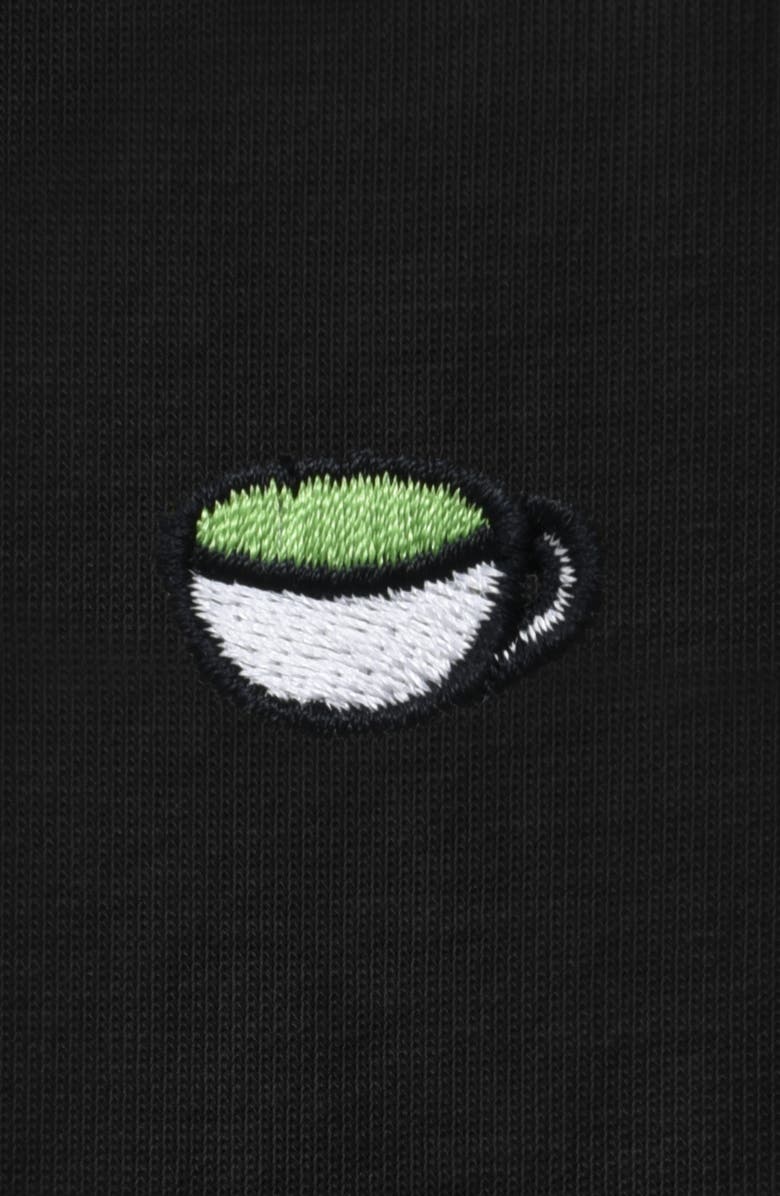 Dalix Womens Lil Matcha Jersey Tee, Alternate, color, Black