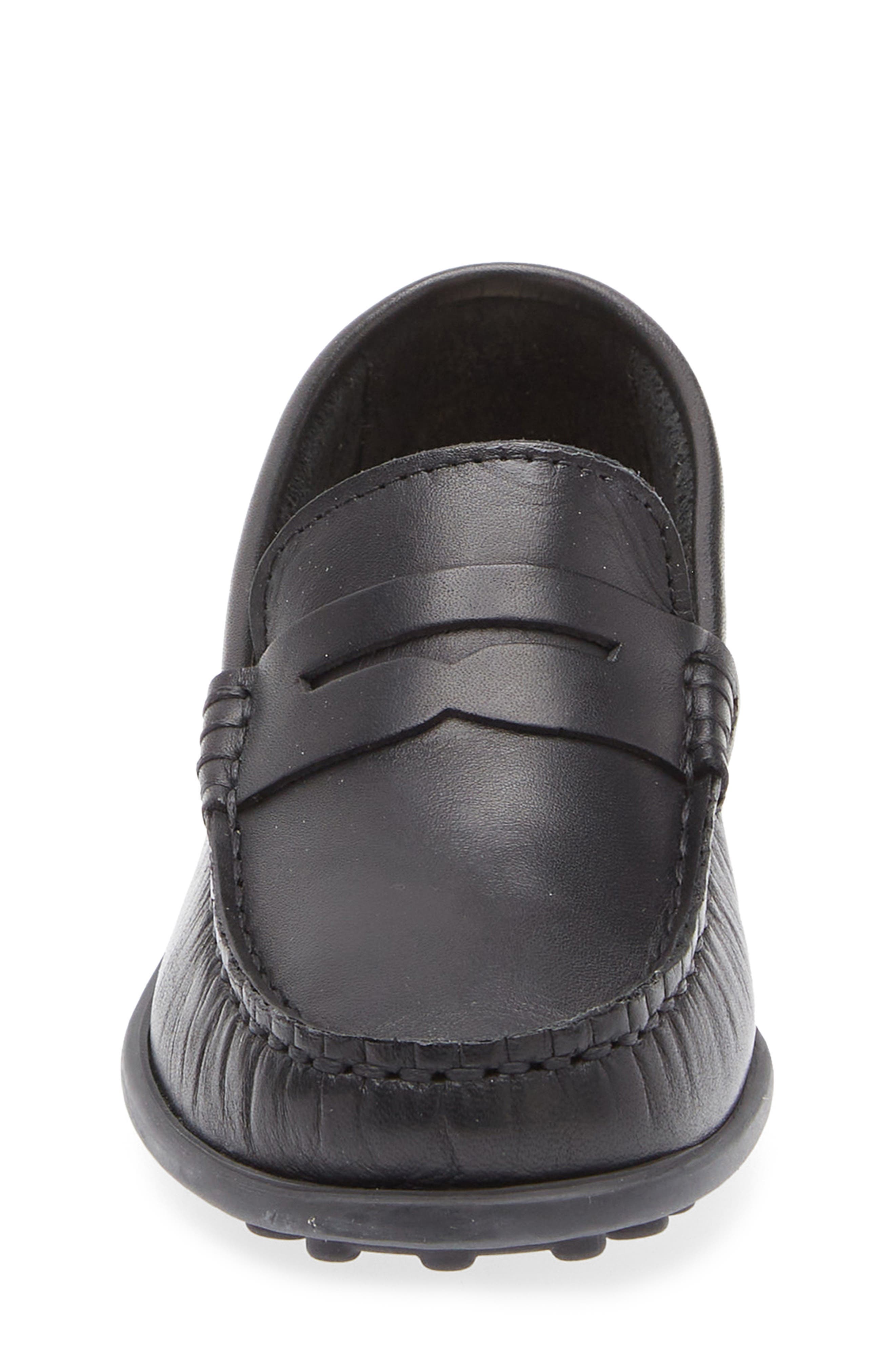 CHILDRENCHIC Kids
 Alex Penny Loafer, Alternate, color, Black