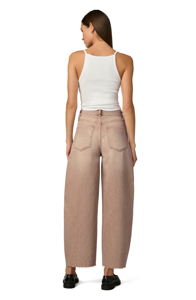 Joe's The Billie Raw Hem Crop Barrel Jeans, Main, color, 