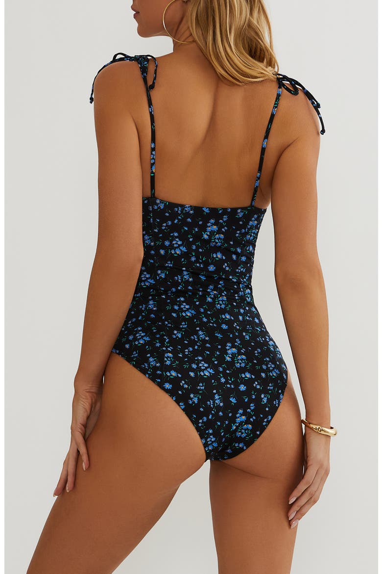 Sora One-Piece Swimsuit, Alternate, color, WILD BLUEBELL