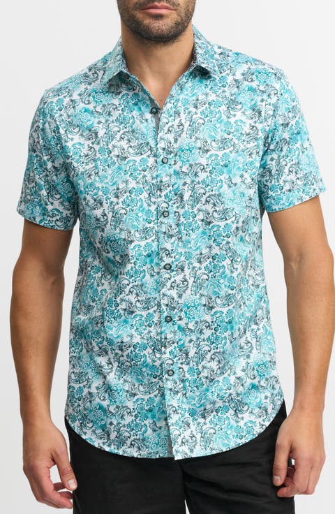 Downing Short Sleeve Button-Up Shirt