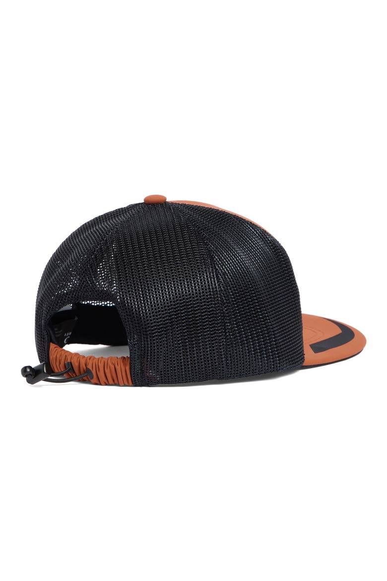 Podium Trucker Hat, Alternate, color, AUBURN