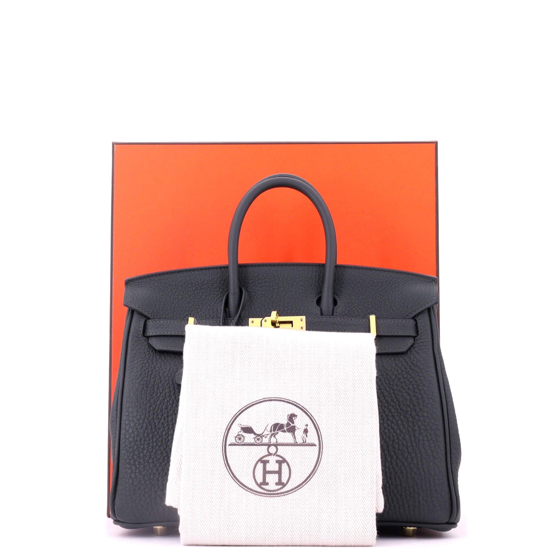 Pre-Owned Hermes Birkin Handbag Green Togo with Gold Hardware 25, Alternate, color, Vert Fonce