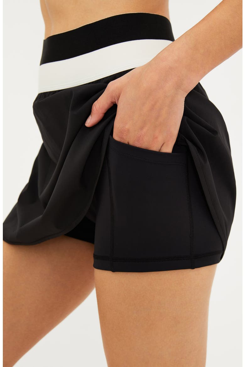 Coast Tennis Skirt, Alternate, color, BLACK